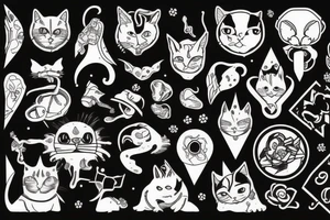 Curiosity killed the cat tattoo idea