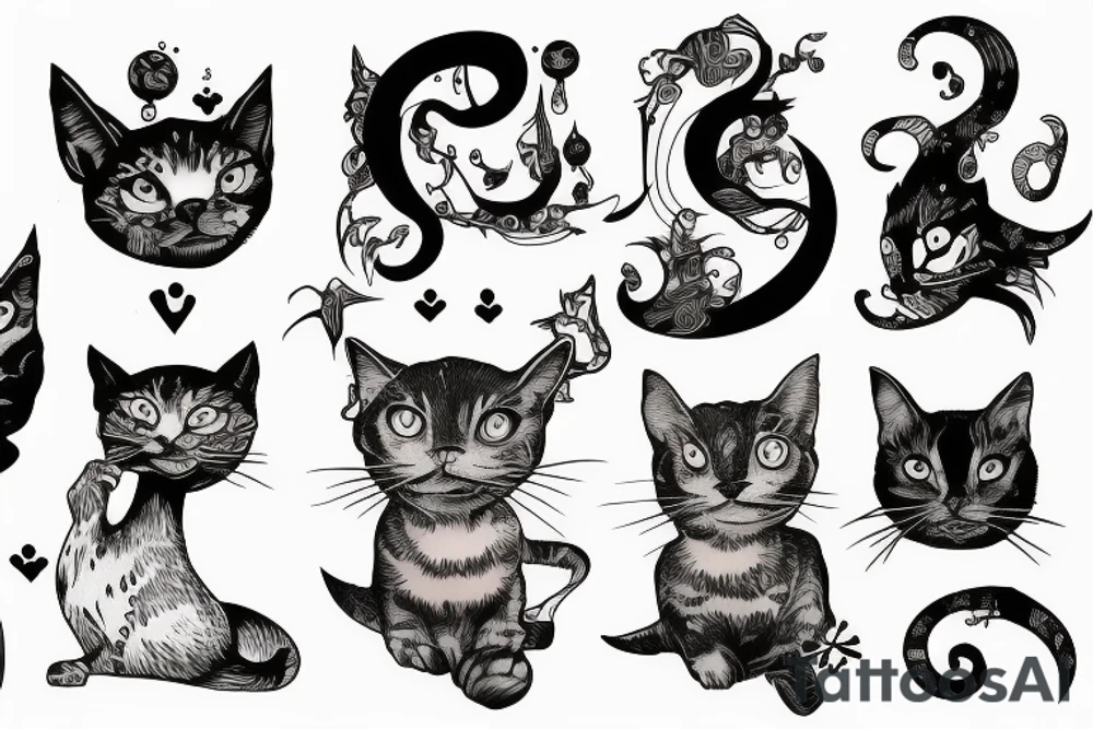 Curiosity killed the cat tattoo idea