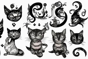 Curiosity killed the cat tattoo idea