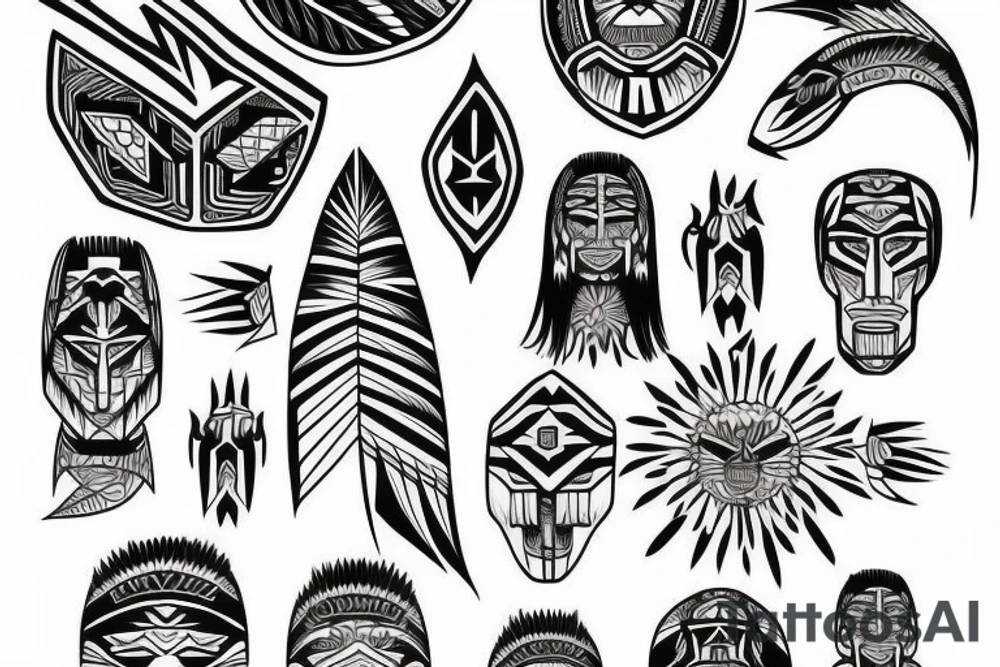 Cherokee Indian tattoo idea
