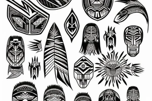 Cherokee Indian tattoo idea