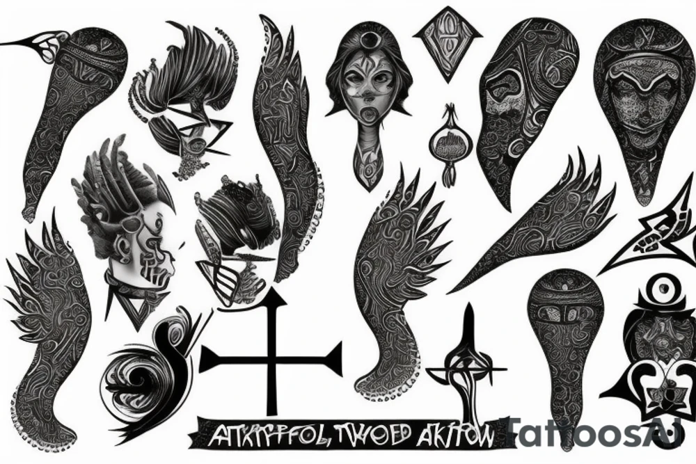 ankh tattoo idea