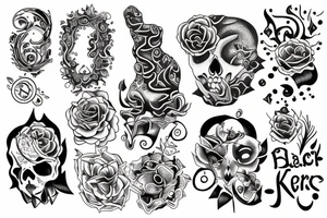 Karma black tattoo idea