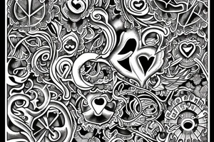 tattoo representing death and love tattoo idea