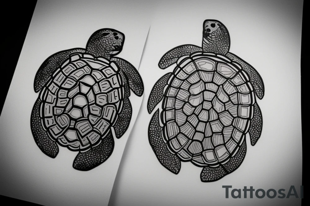 Tortoise tattoo idea