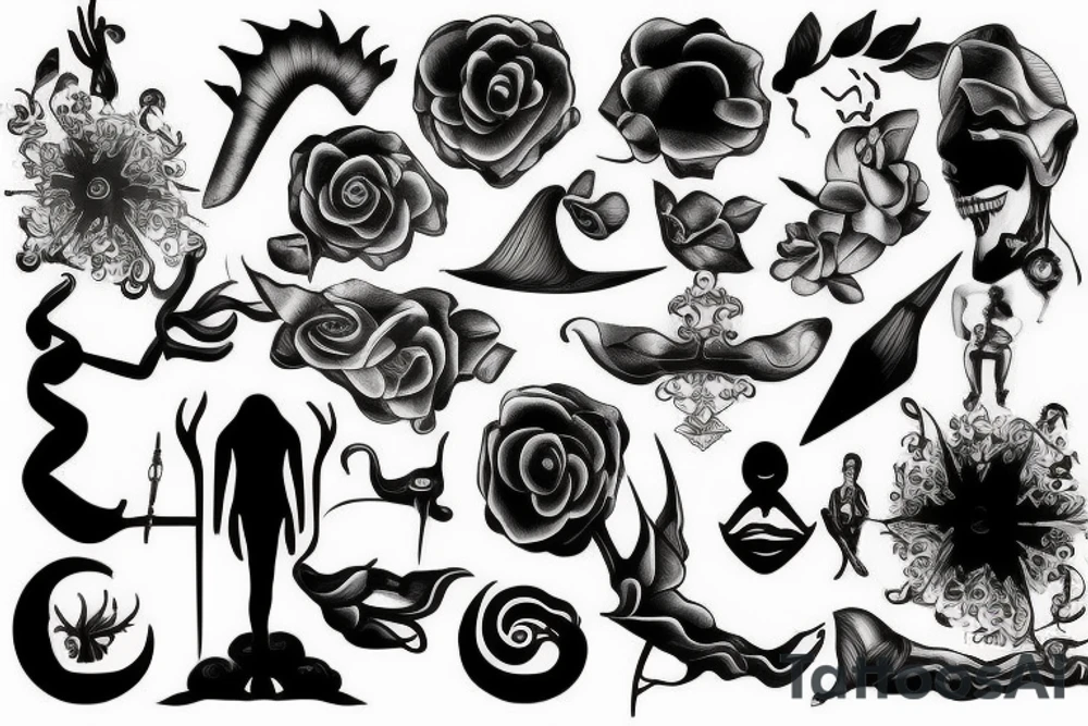 Surreal tattoo idea