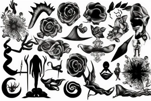 Surreal tattoo idea