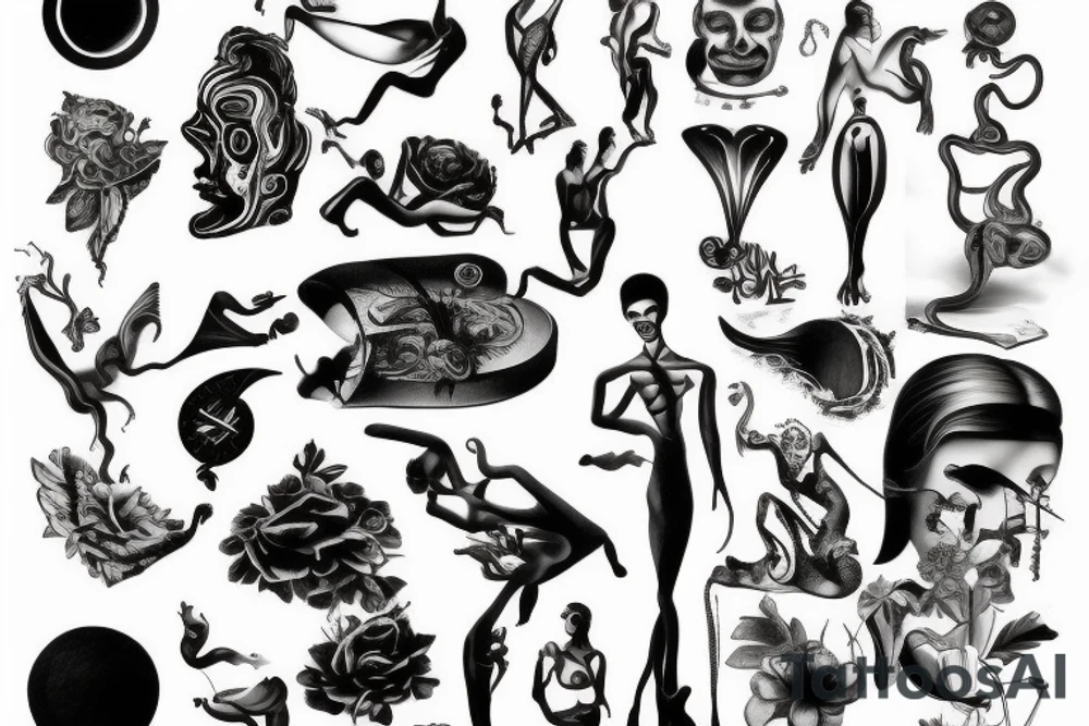 Surreal tattoo idea