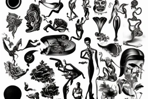 Surreal tattoo idea