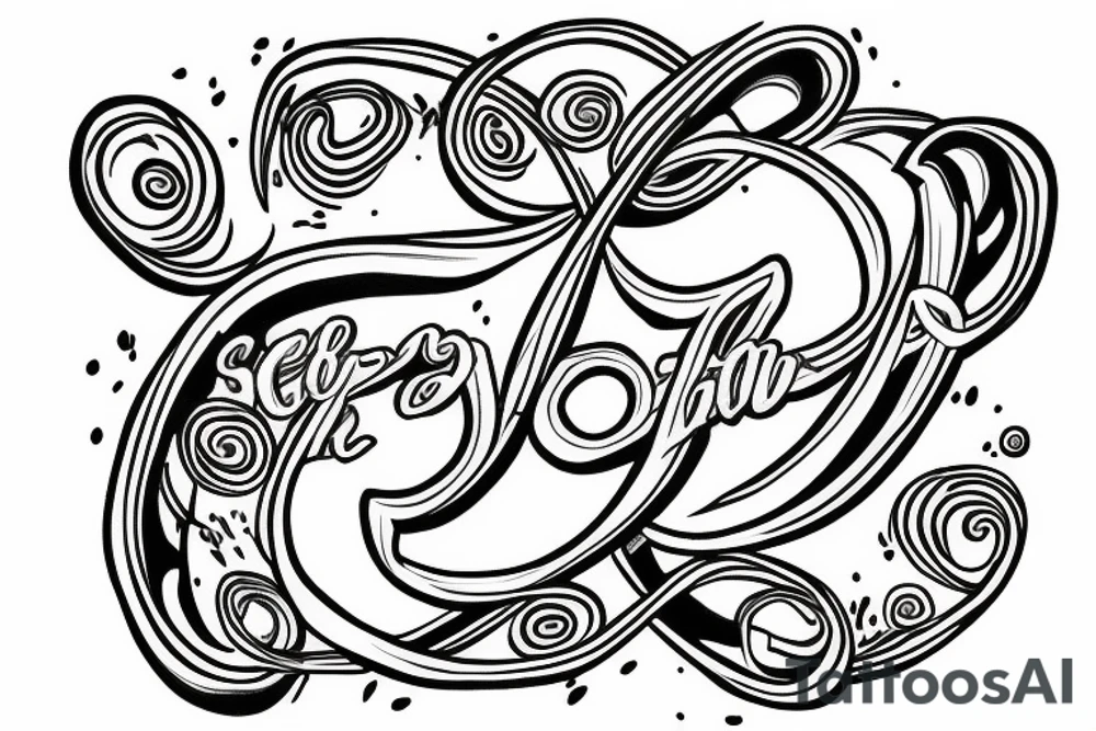 infinity symbol with the words dum spiro spero. tattoo idea