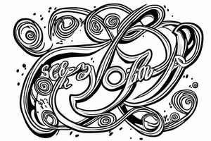 infinity symbol with the words dum spiro spero. tattoo idea