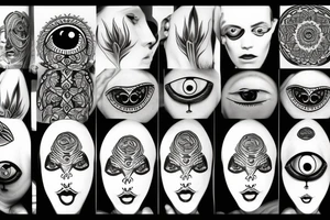 Evileye tattoo idea
