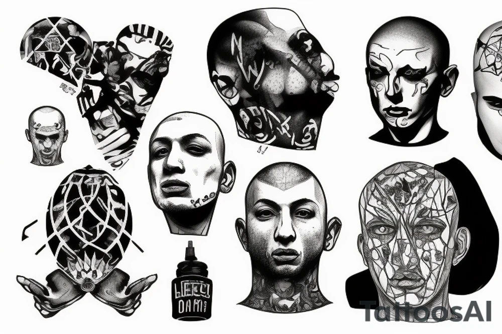 oxxxymiron tattoo idea