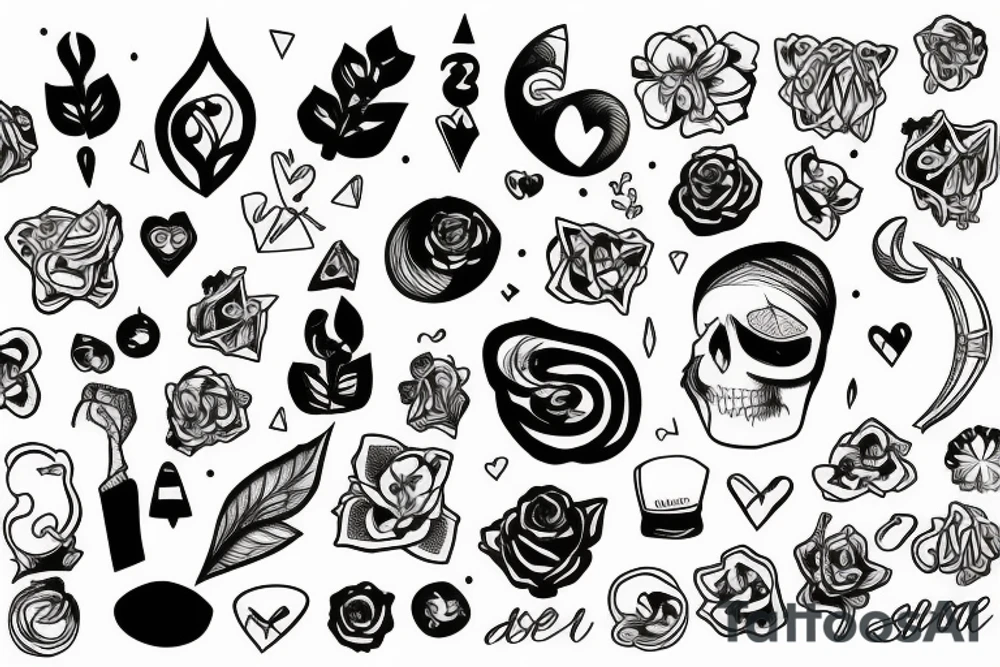 celebrate yourself tattoo idea