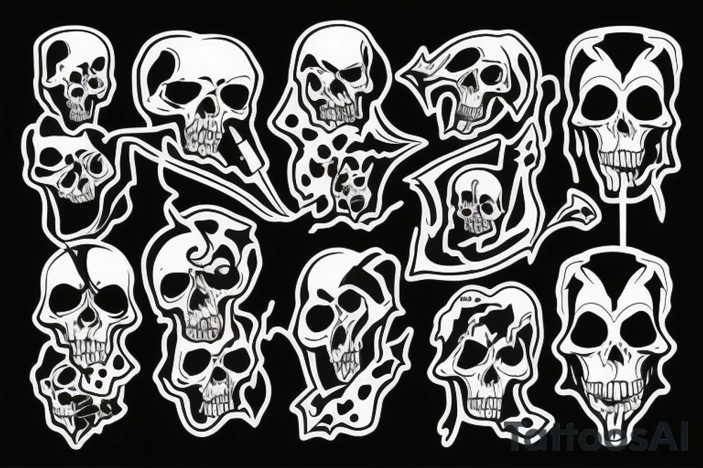 Grim reaper tattoo idea