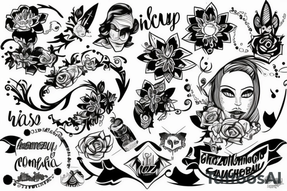 chciałbym mieć coś związanego z samochodami tattoo idea