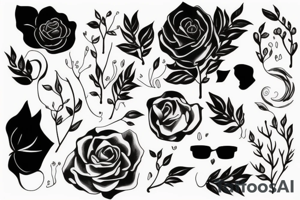 fine line strong and sensitive soul tattoo idea