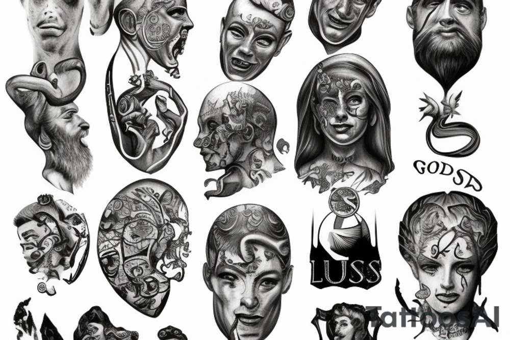 Zues god tattoo idea