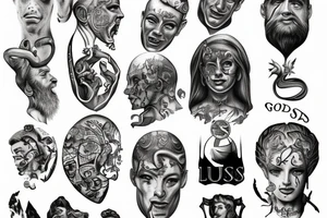 Zues god tattoo idea