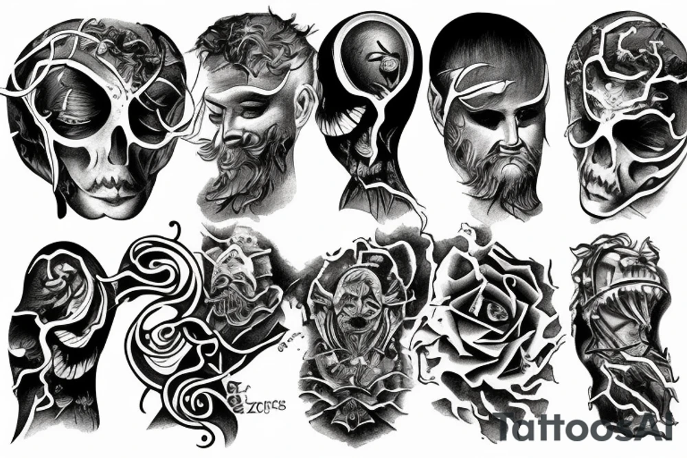 Zues god tattoo idea