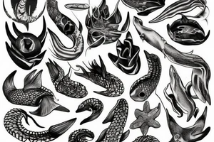 Seastar tattoo idea