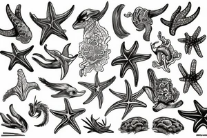 Seastar tattoo idea