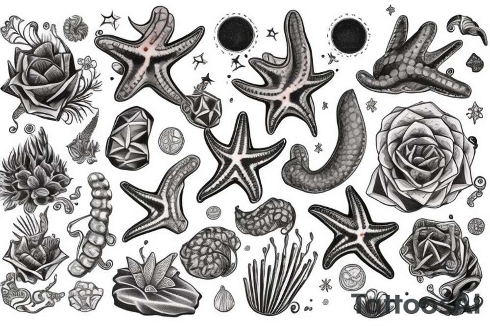 Seastar tattoo idea