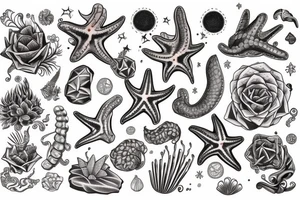 Seastar tattoo idea