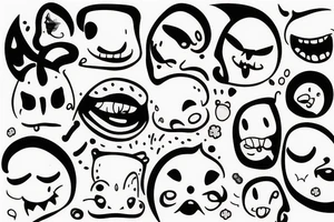 smile tattoo idea