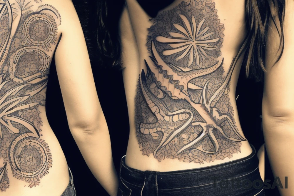 Seastar on my lower back tattoo idea