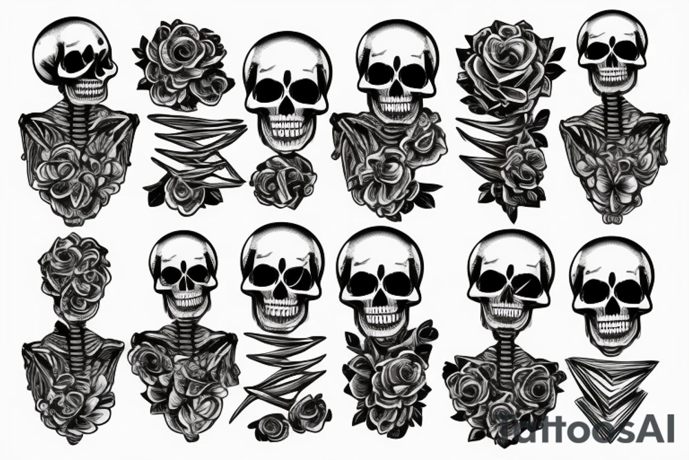 skeleton from tombstone movie "I've not yet begun to defile myself" tattoo idea