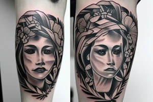 My mothers and fathers name Edo and Maria tattoo idea