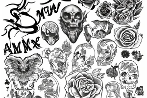 written MAX tattoo idea