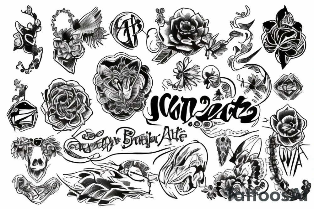 written MAX tattoo idea