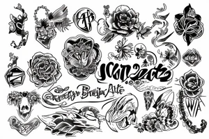 written MAX tattoo idea