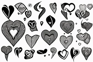 cuore trafitto tattoo idea