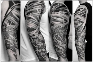 father and 3 sons playing baseball. the oldest son is 12 years old with angle wings, the second son is 10 years old and the youngest son is 7 years old. tattoo idea