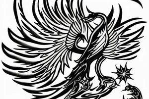 Phoenix from the ashes tattoo idea