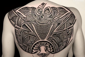 On My Lower Back Sunset in the Caribbean tattoo idea