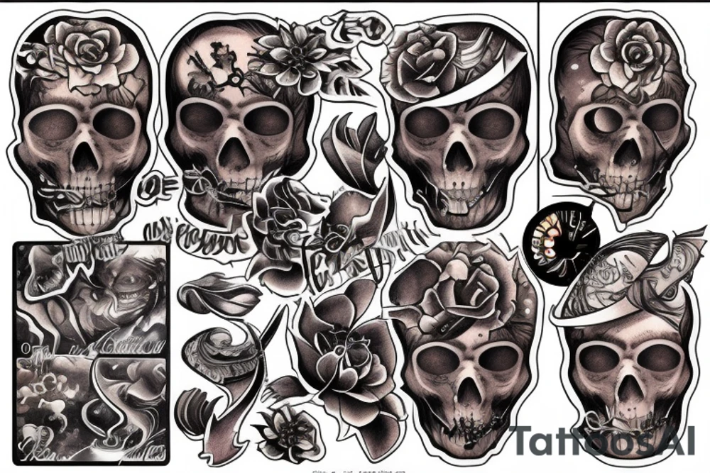 On My sacrum Sunset in the Dominican republic tattoo idea