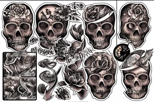 On My sacrum Sunset in the Dominican republic tattoo idea