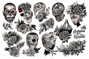 Dominican republic tattooing style tattoo idea