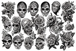 Dominican republic tattooing style tattoo idea