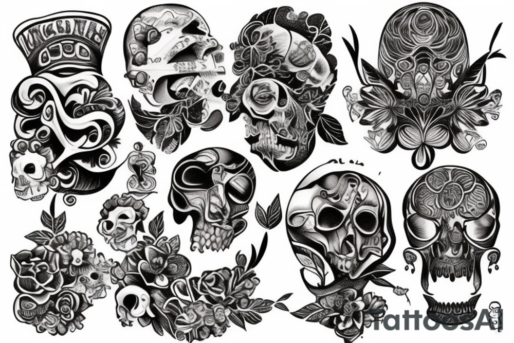 Dominican republic tattooing style tattoo idea