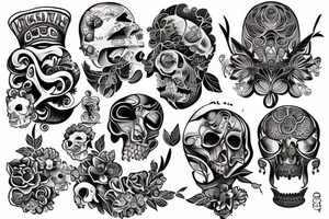 Dominican republic tattooing style tattoo idea