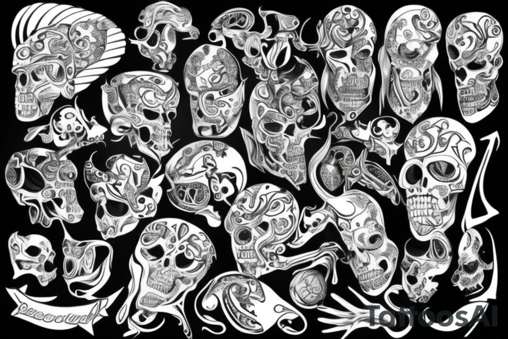 Dominican republic tattooing style tattoo idea
