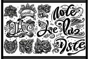 The word zoe tattoo idea