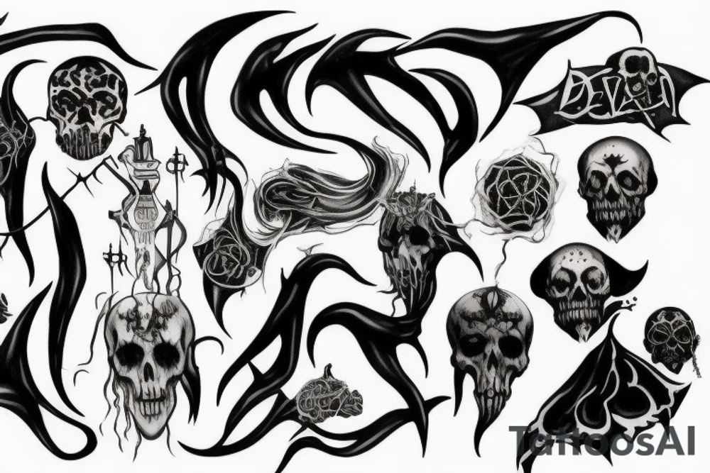 Death eater tattoo idea