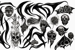 Death eater tattoo idea