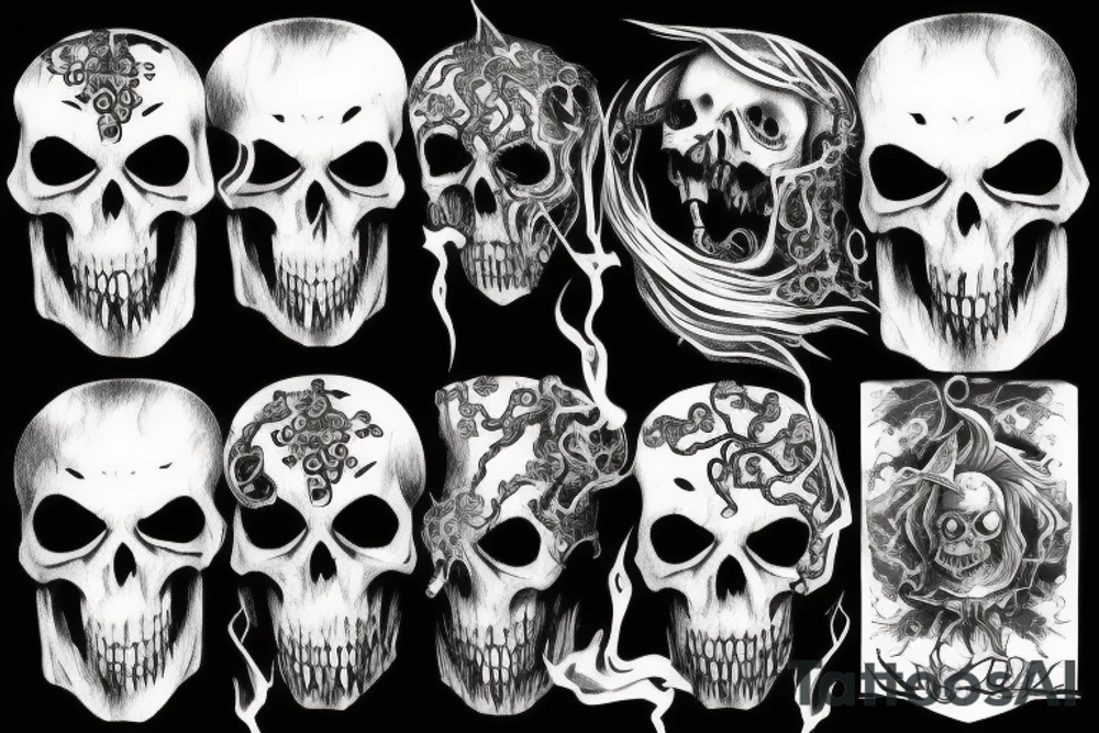Death eater tattoo idea
